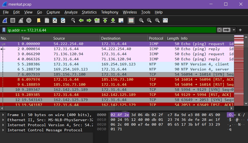 wireshark-filter